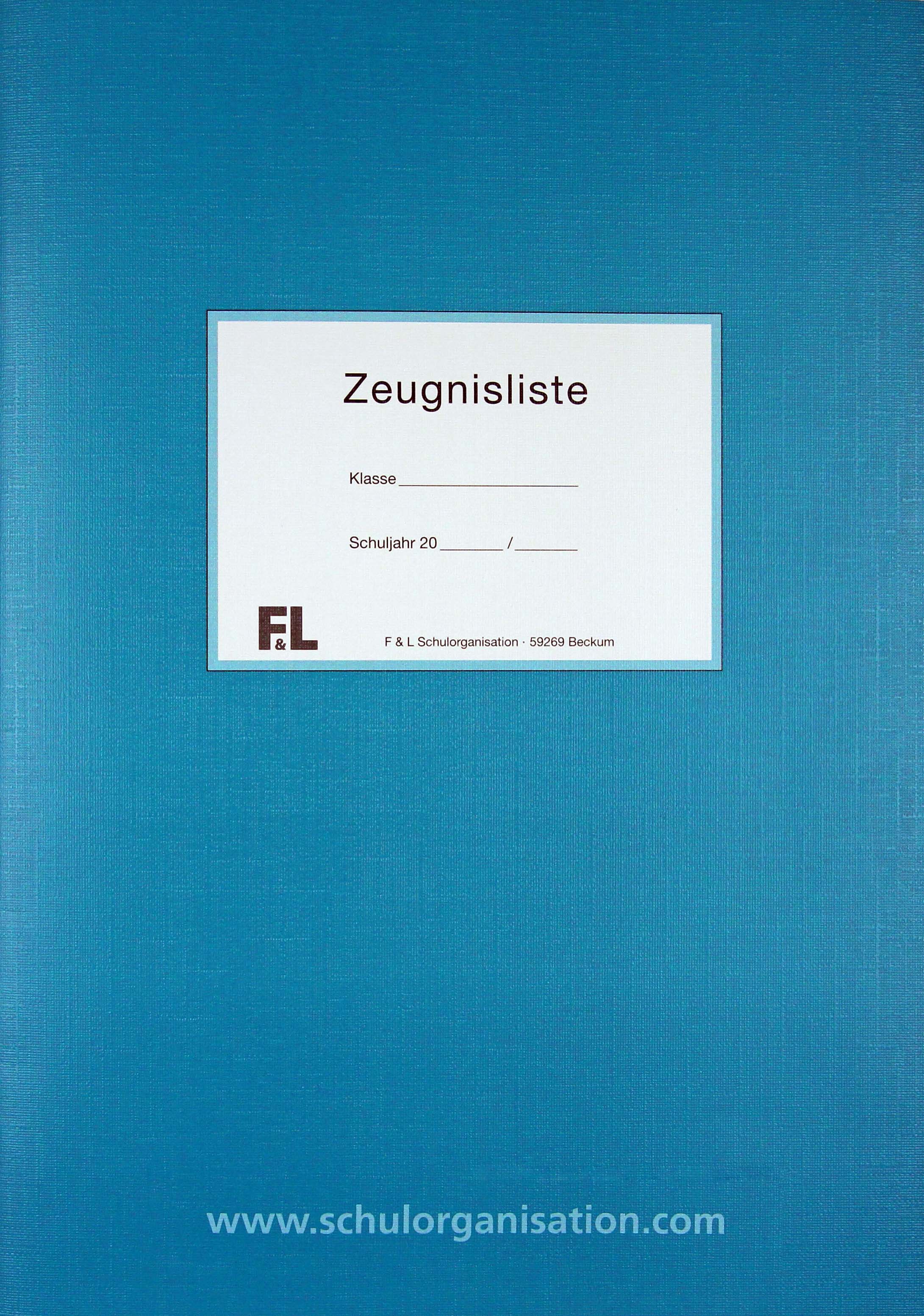 Zeugnisliste Realschule NRW