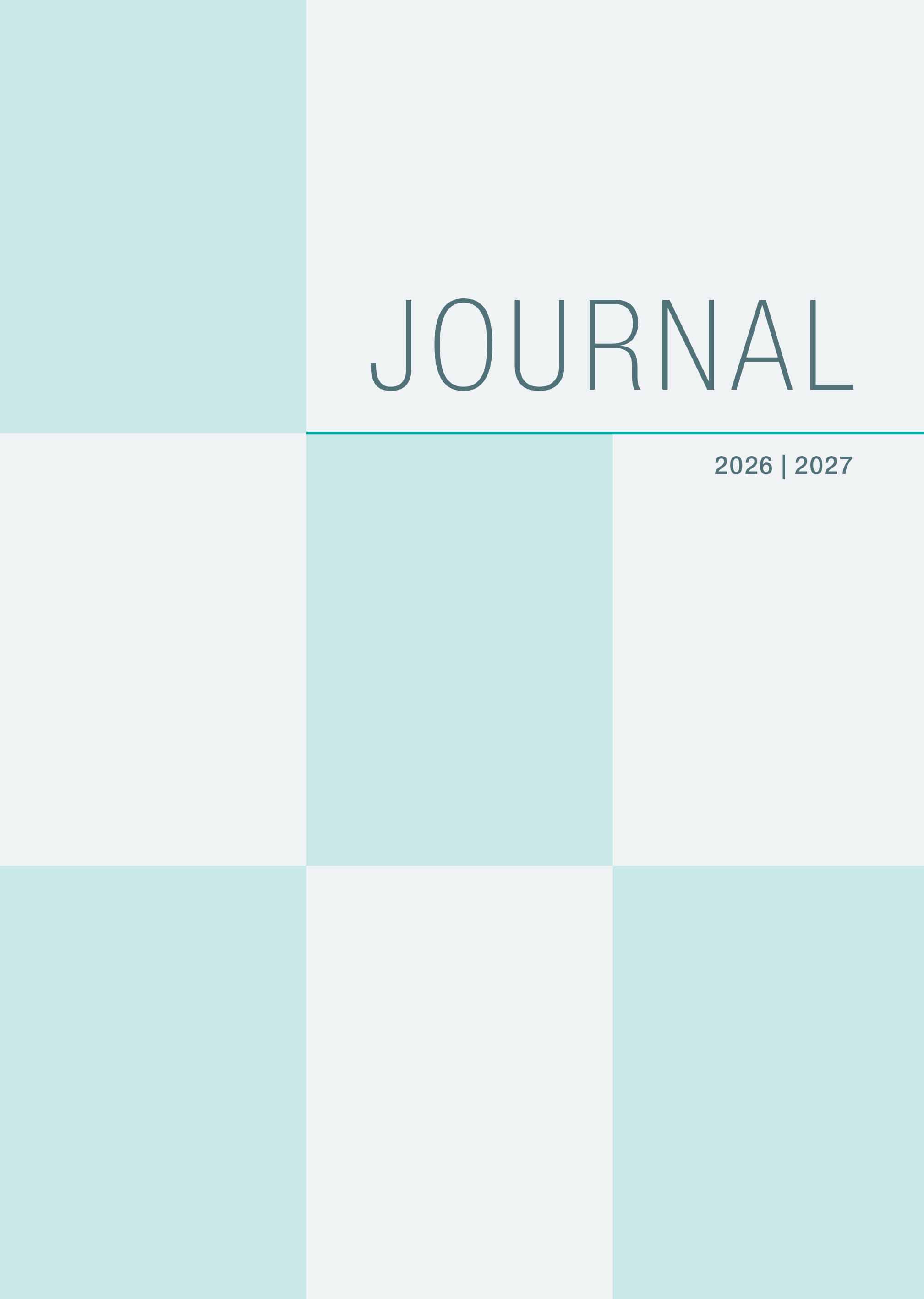 Journal 2026/2027