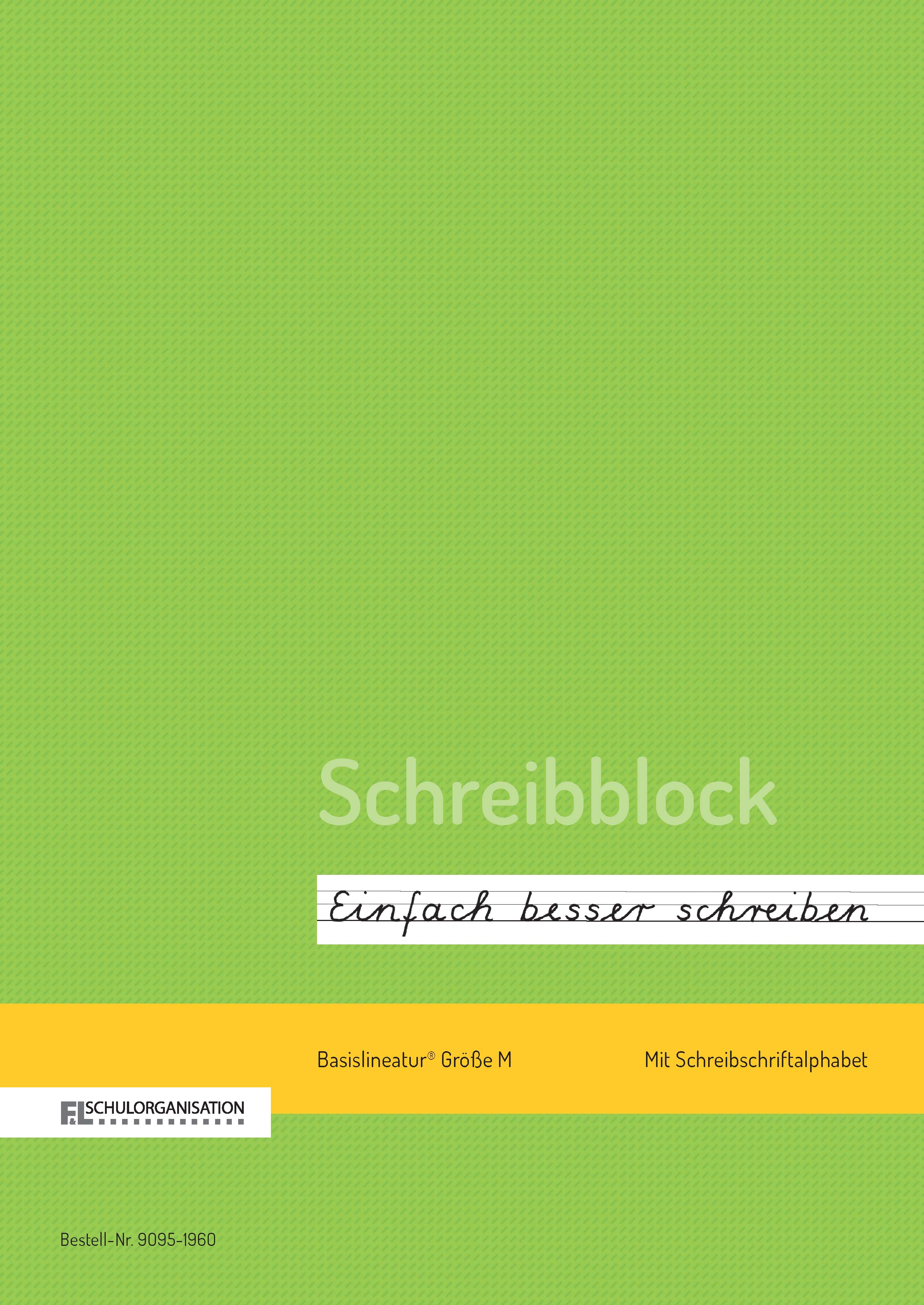 Schreibblock Lineatur M Einfach besser schreiben