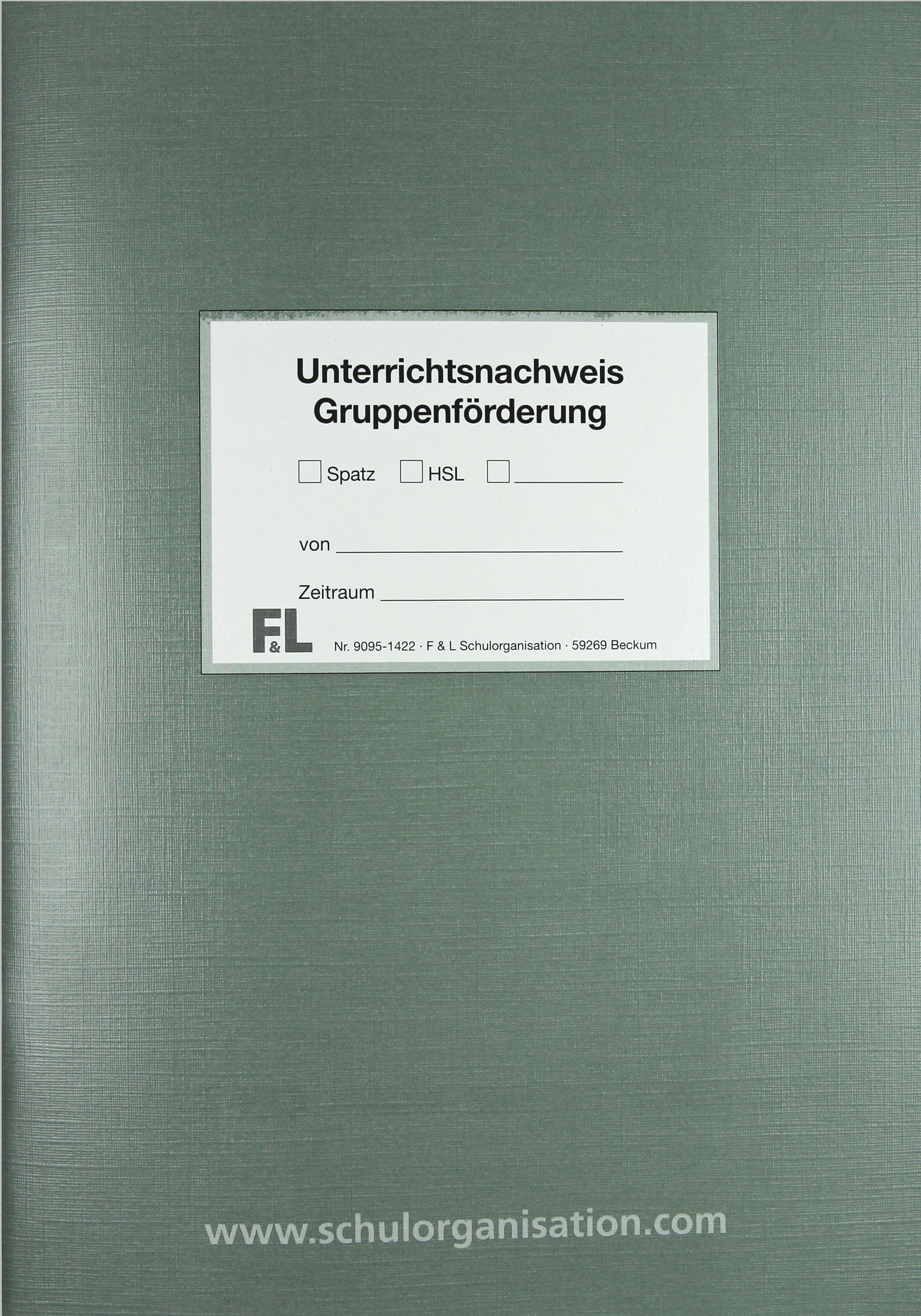 Unterrichtsnachweis Förderkraft Gruppenförderung SPATZ HSL