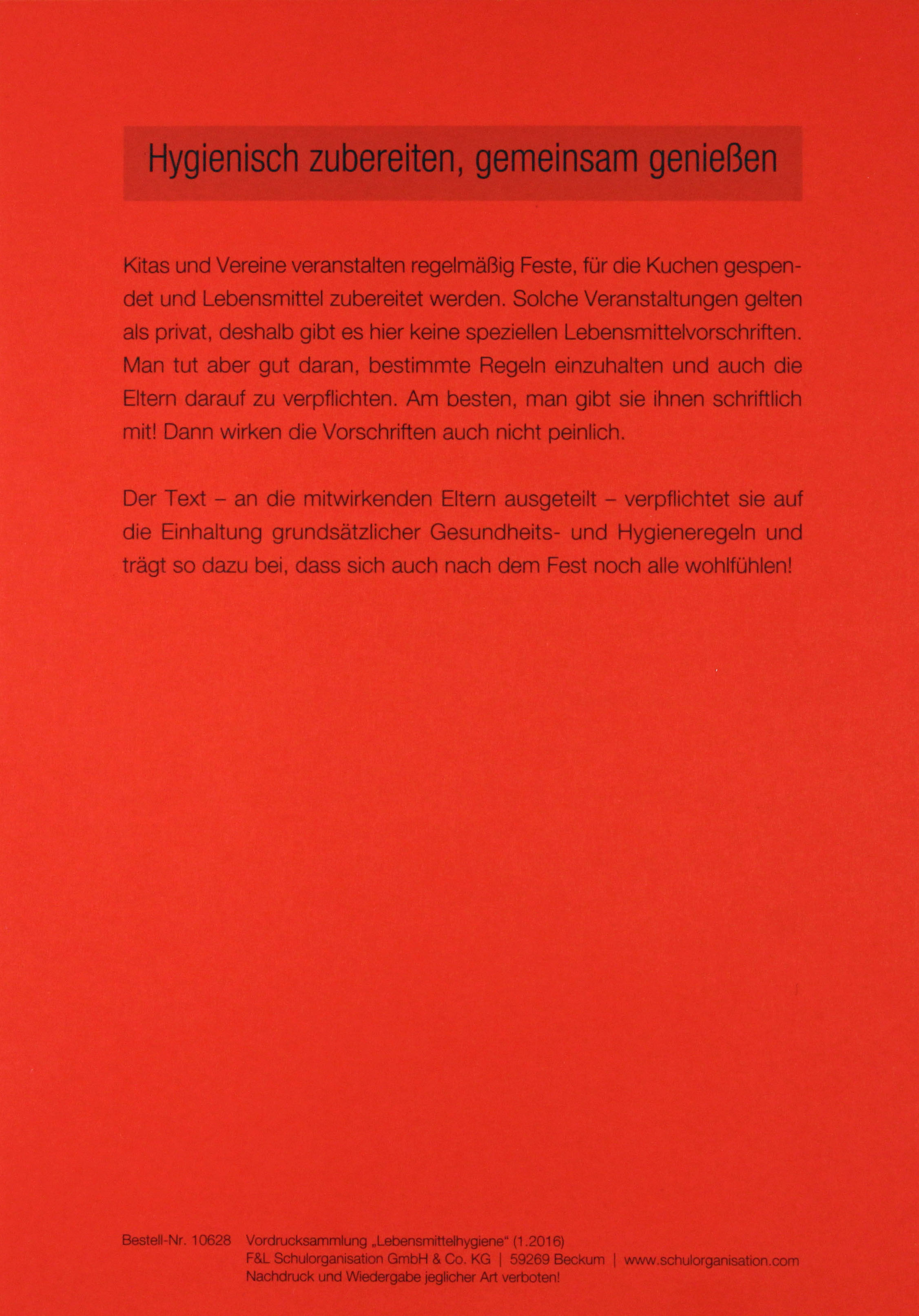 Hygienisch zubereiten Kuchenspenden