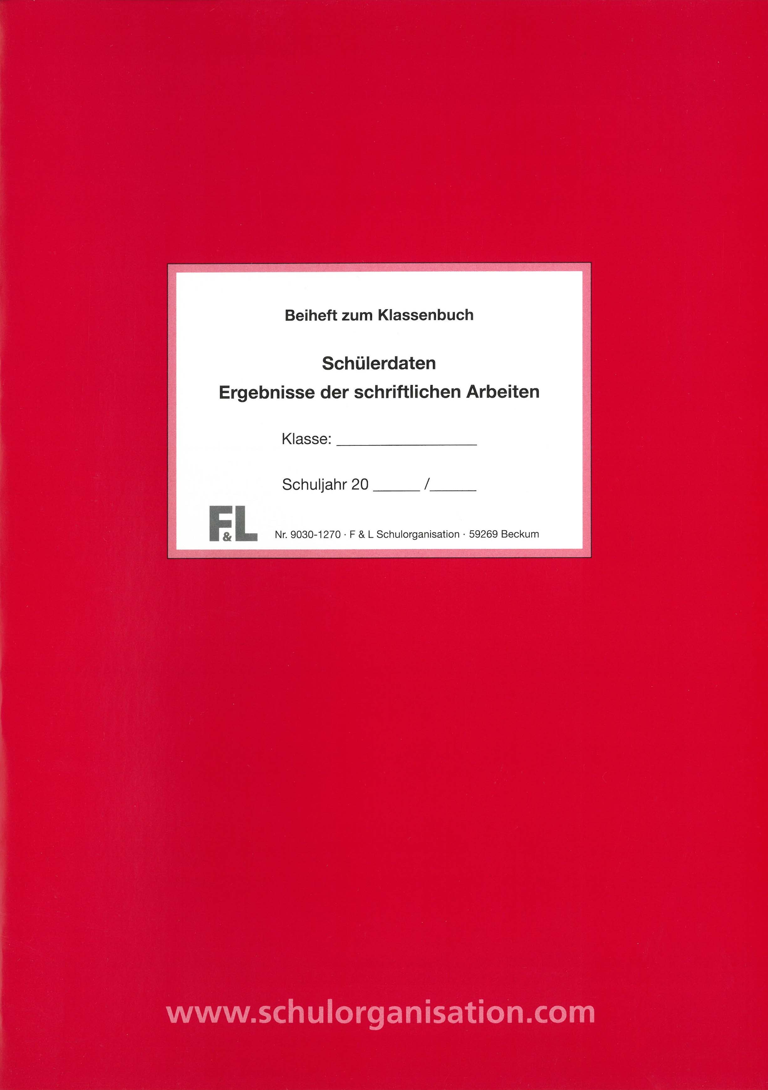 Vertrauliche Schülerdaten Ergebnislisten Berusschule