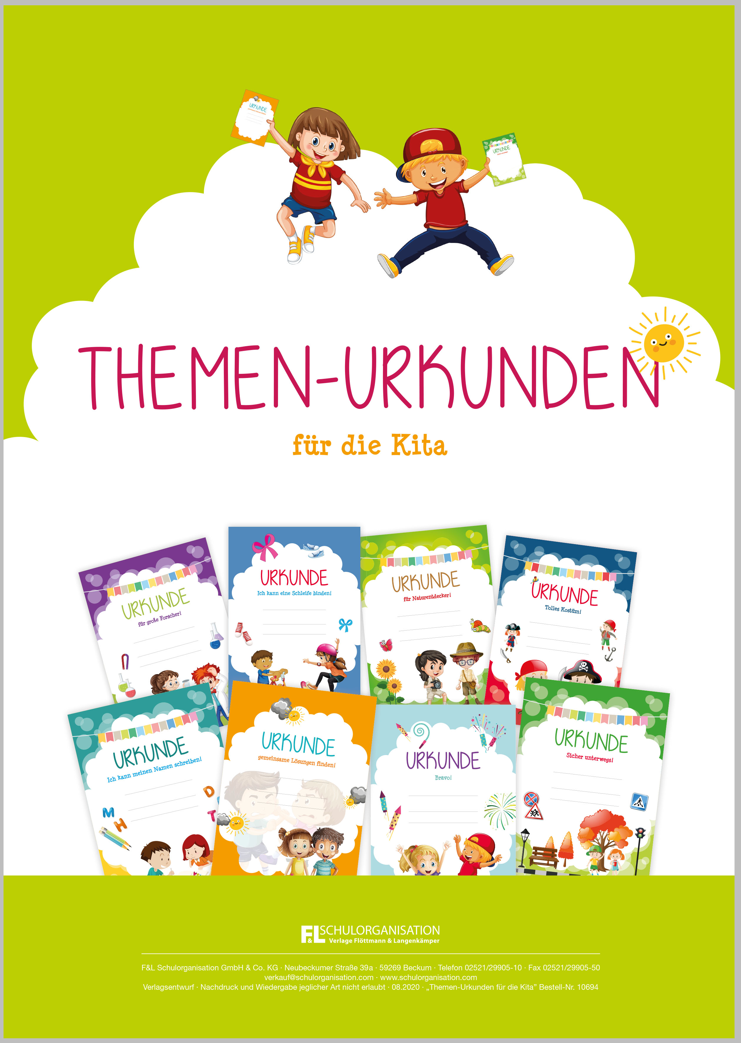 Themen Urkunden Kita