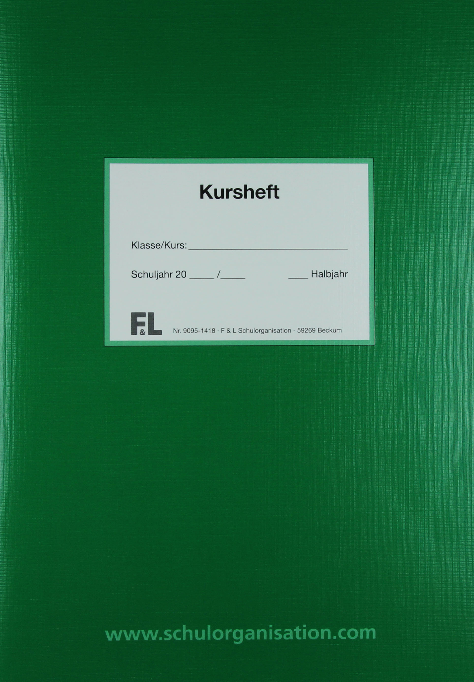 Kursheft Schuljahr