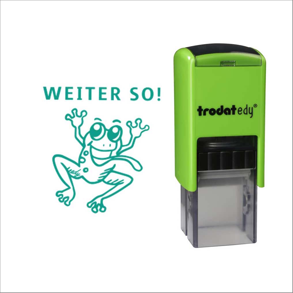 Motivationsstempel Trudat weiter so