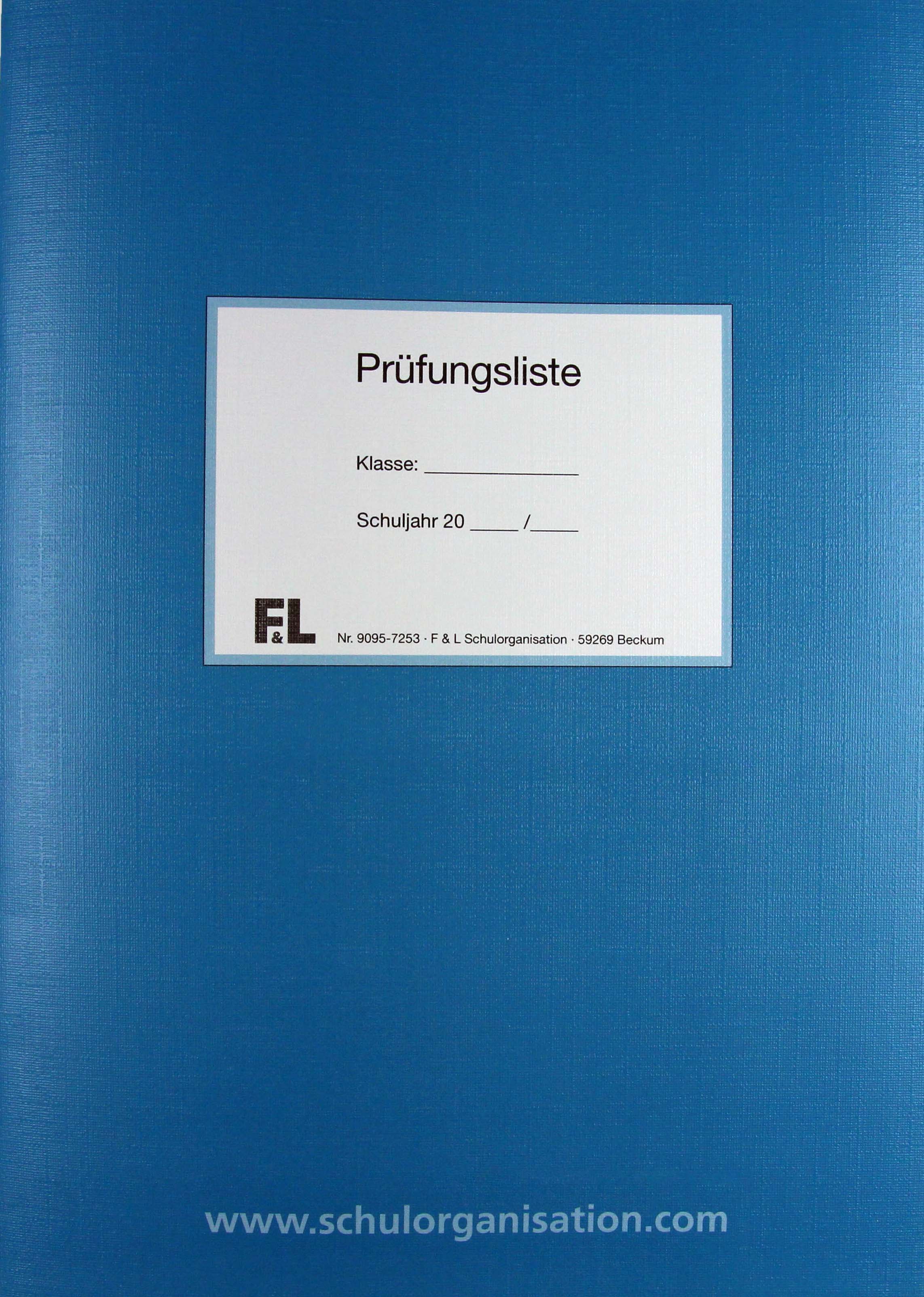 Zulassung Prüfungsliste